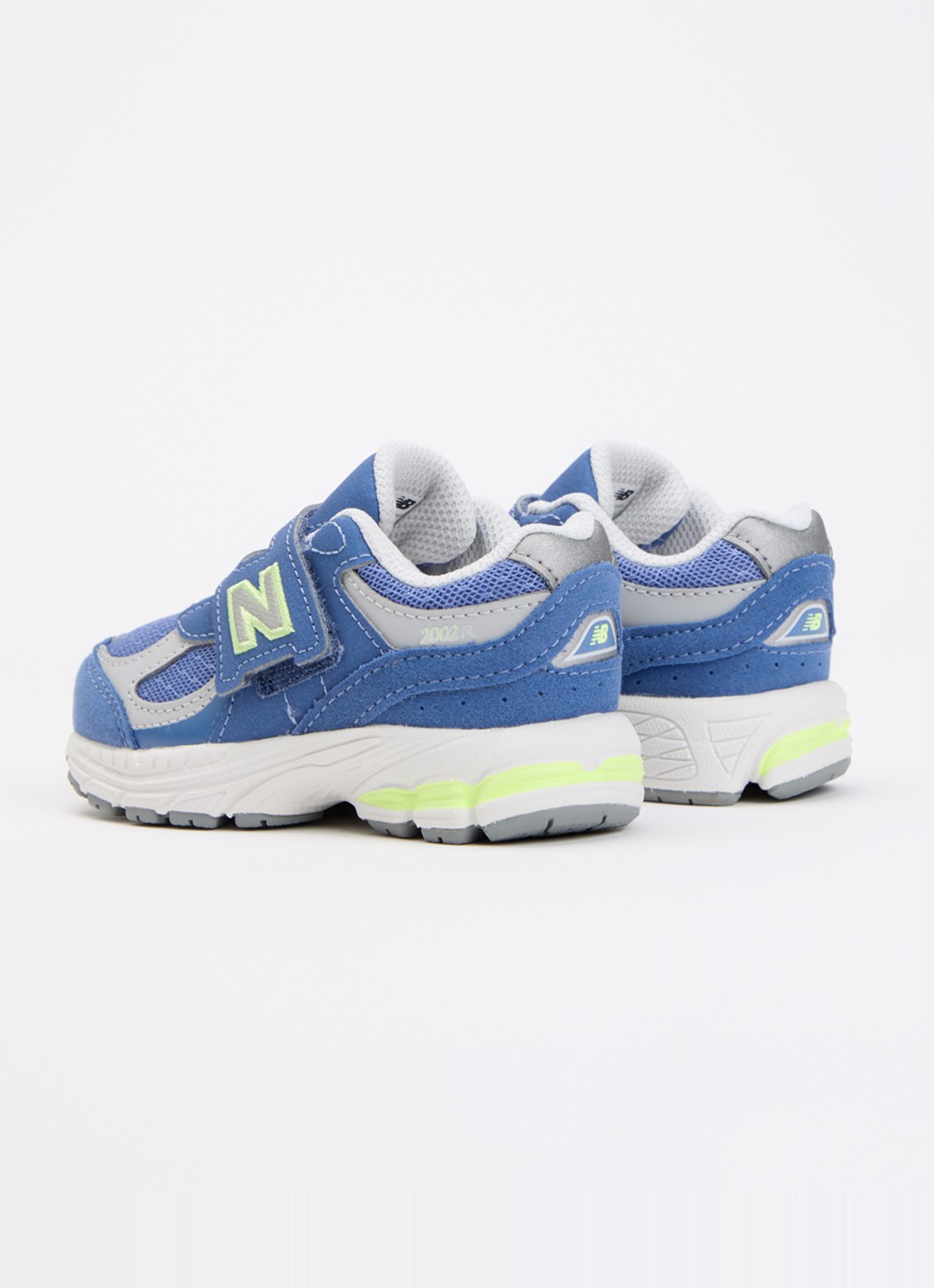 New Balance 2002R sneaker met mesh details - achterkant 4 blauw