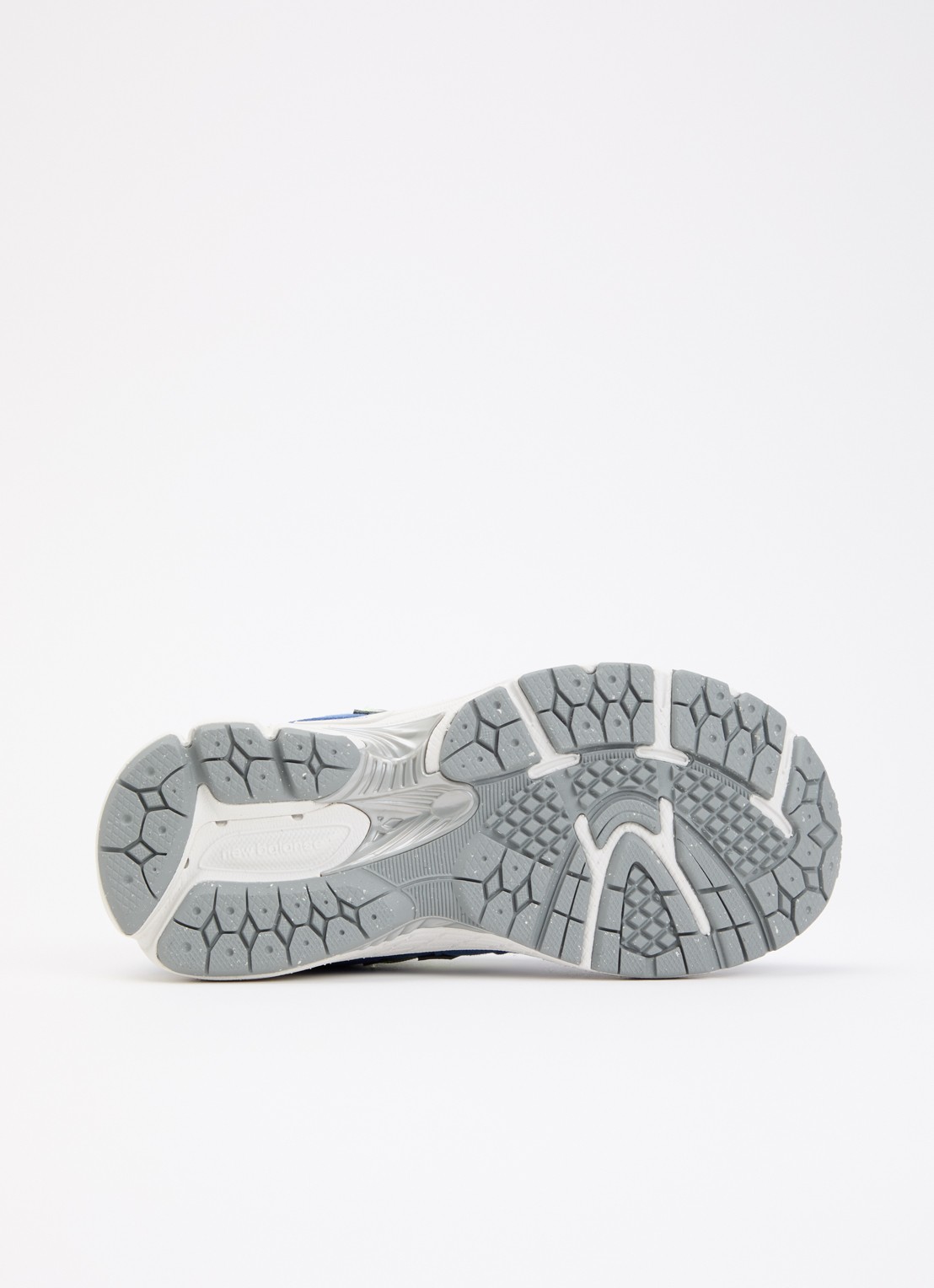 New Balance 2002R sneaker met mesh details - detail blauw