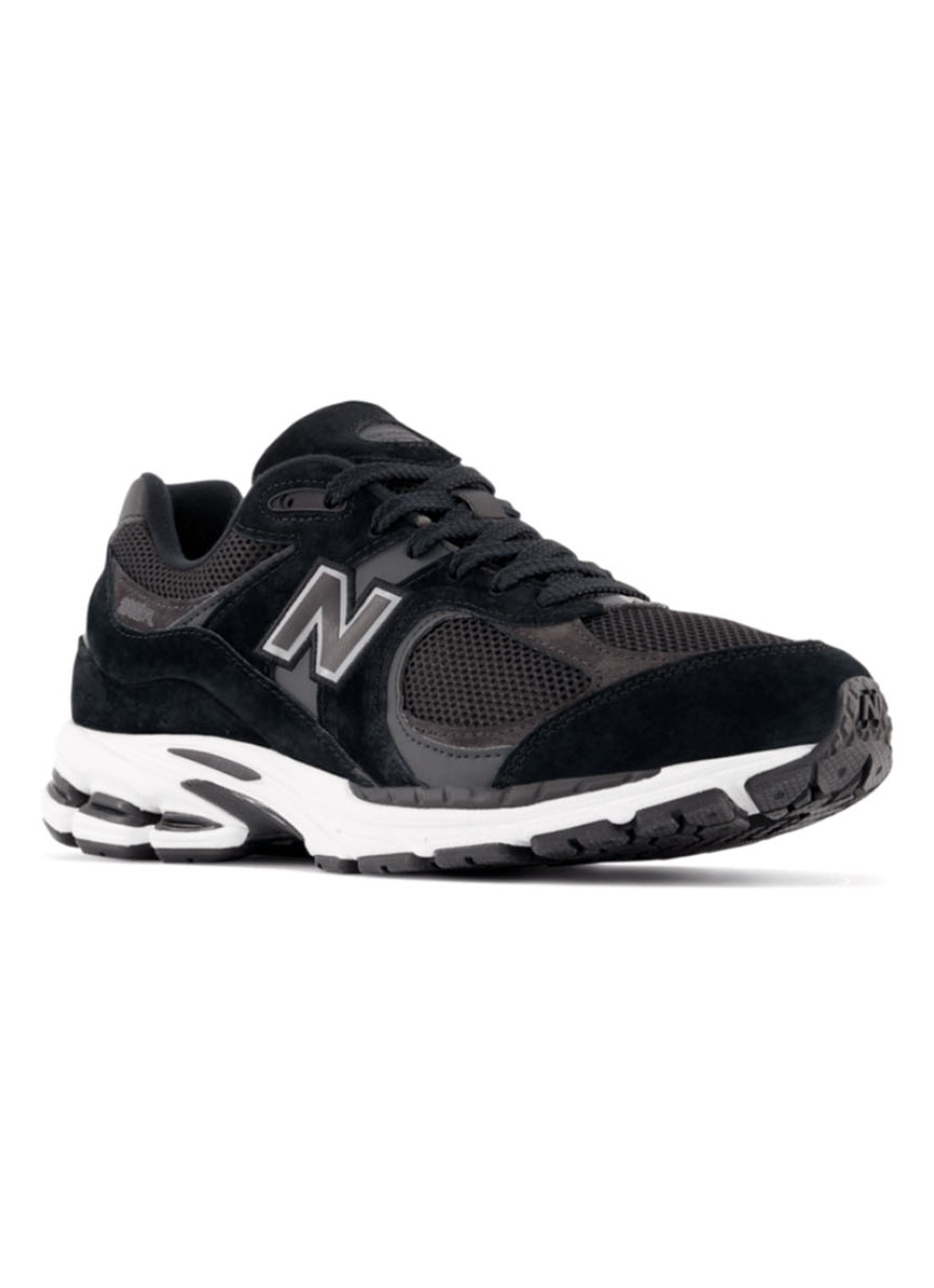 New Balance 2002R sneaker met suède details - detail 3 zwart