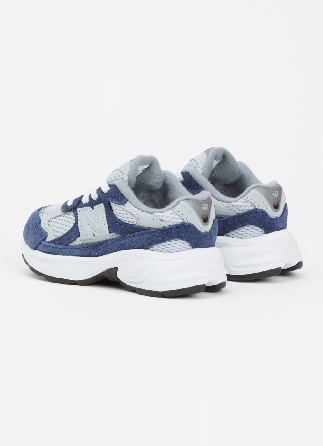 New Balance 2010 sneaker met details van mesh - achterkant 2 donkerblauw