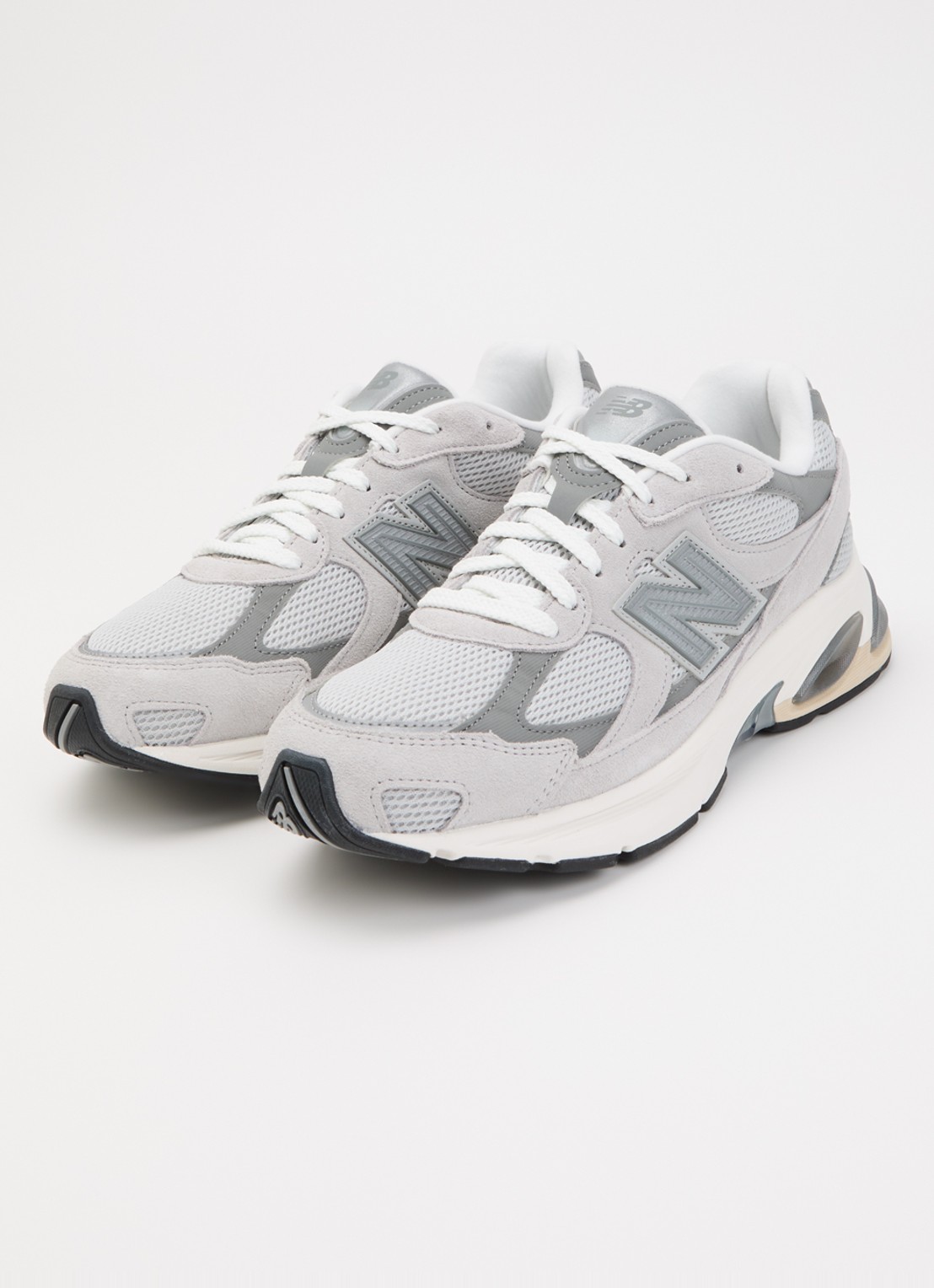 New Balance 2010 sneaker met logo - detail grijs