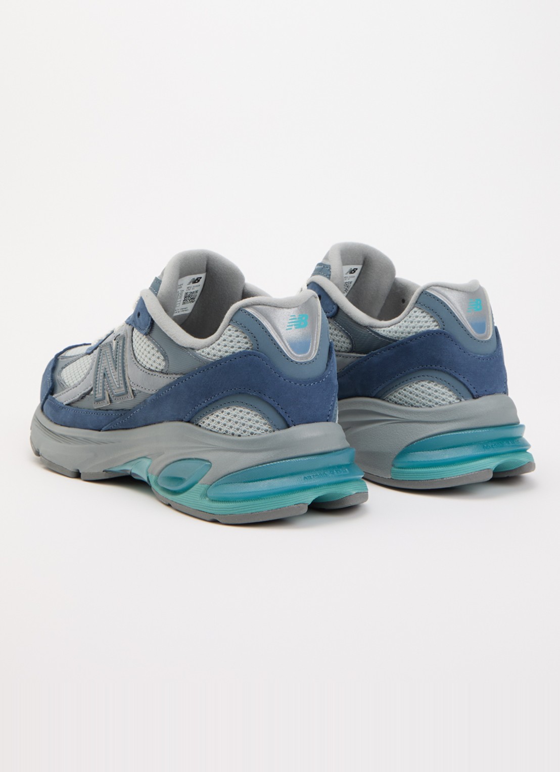 New Balance 2010 sneaker met mesh details - achterkant 3 donkerblauw