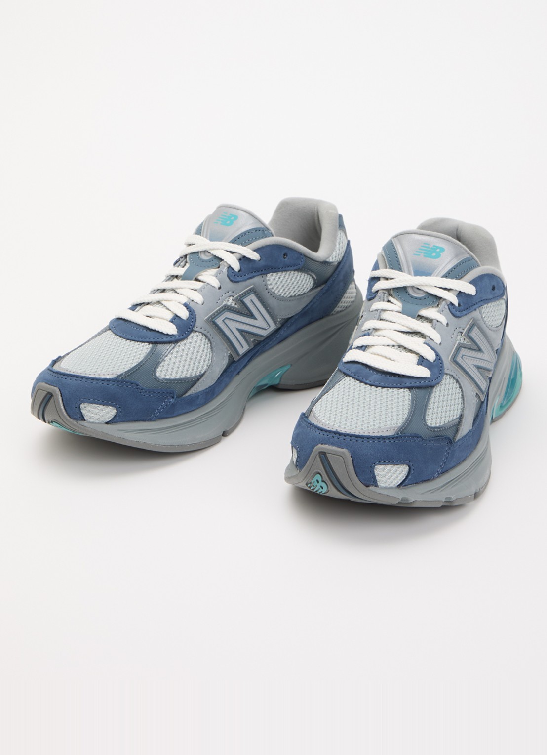 New Balance 2010 sneaker met mesh details - detail 4 donkerblauw