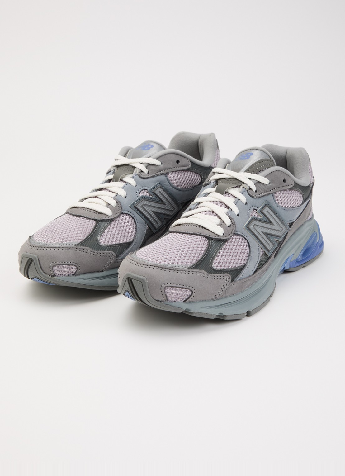 New Balance 2010 sneaker met mesh details - detail 4 grijs