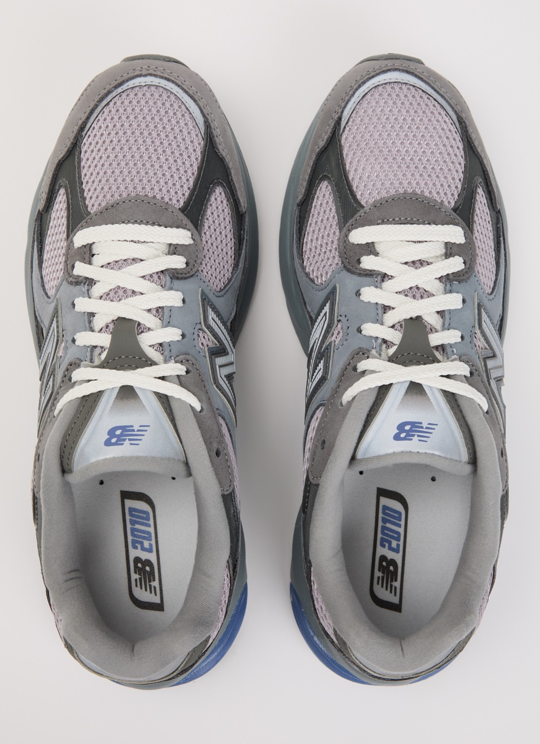 New Balance 2010 sneaker met mesh details - detail 5 grijs