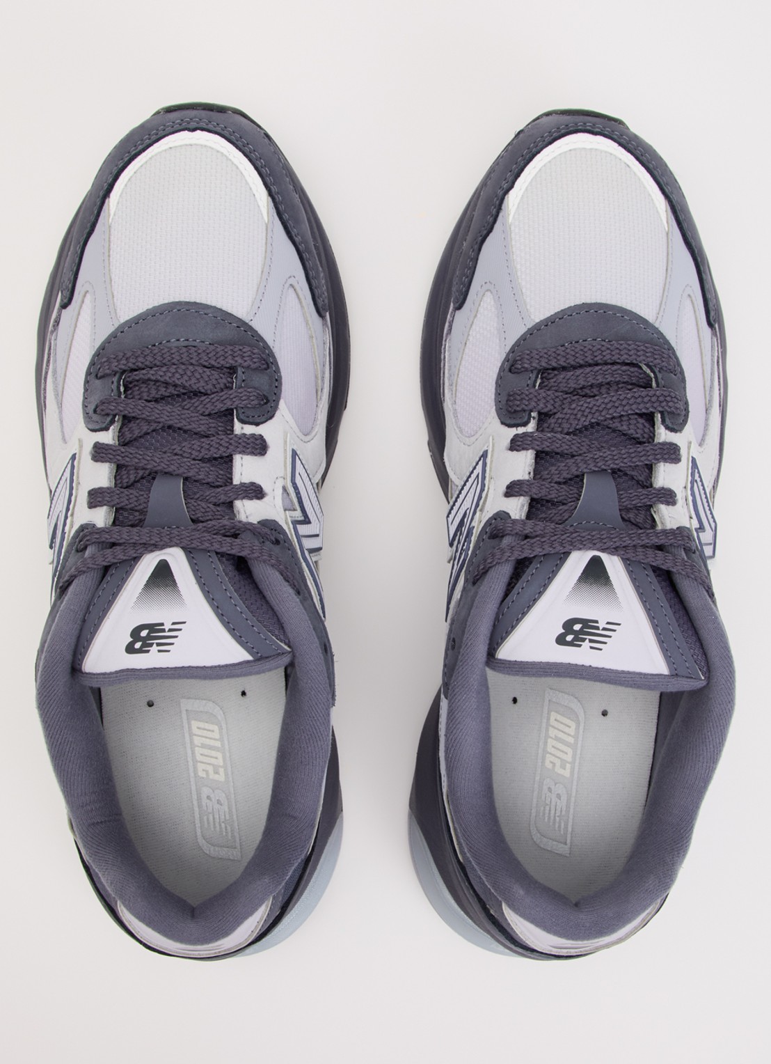 New Balance 2010 sneaker met suède details - detail 3 donkerblauw