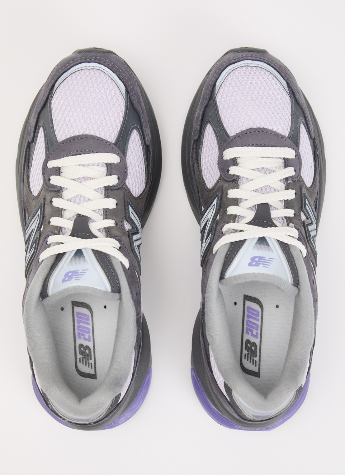 New Balance 2010 sneaker van mesh met details van nubuck - detail 4 lavendel