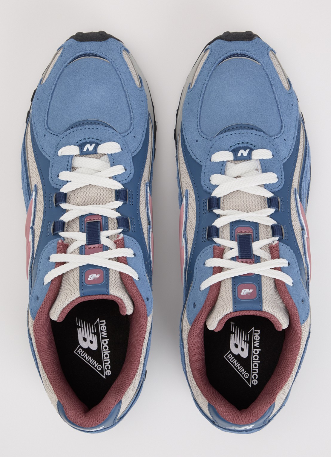 New Balance 204L sneaker met mesh details - detail 5 blauw