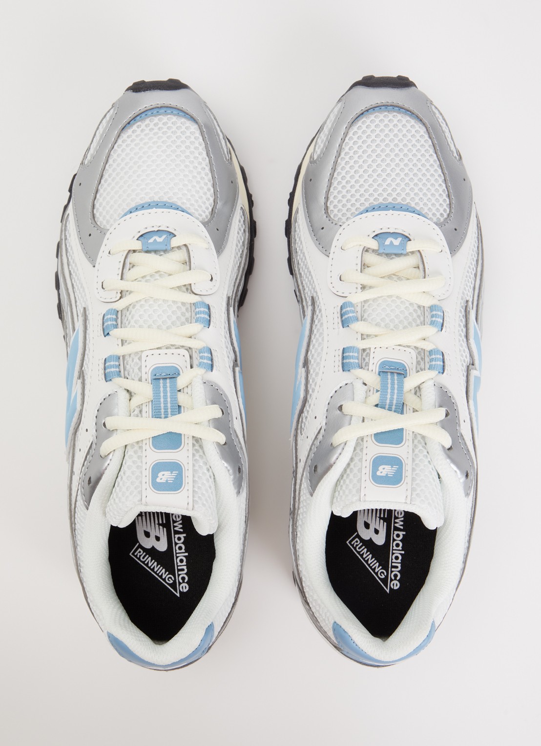 New Balance 204L sneaker met mesh details - detail 2 zilver