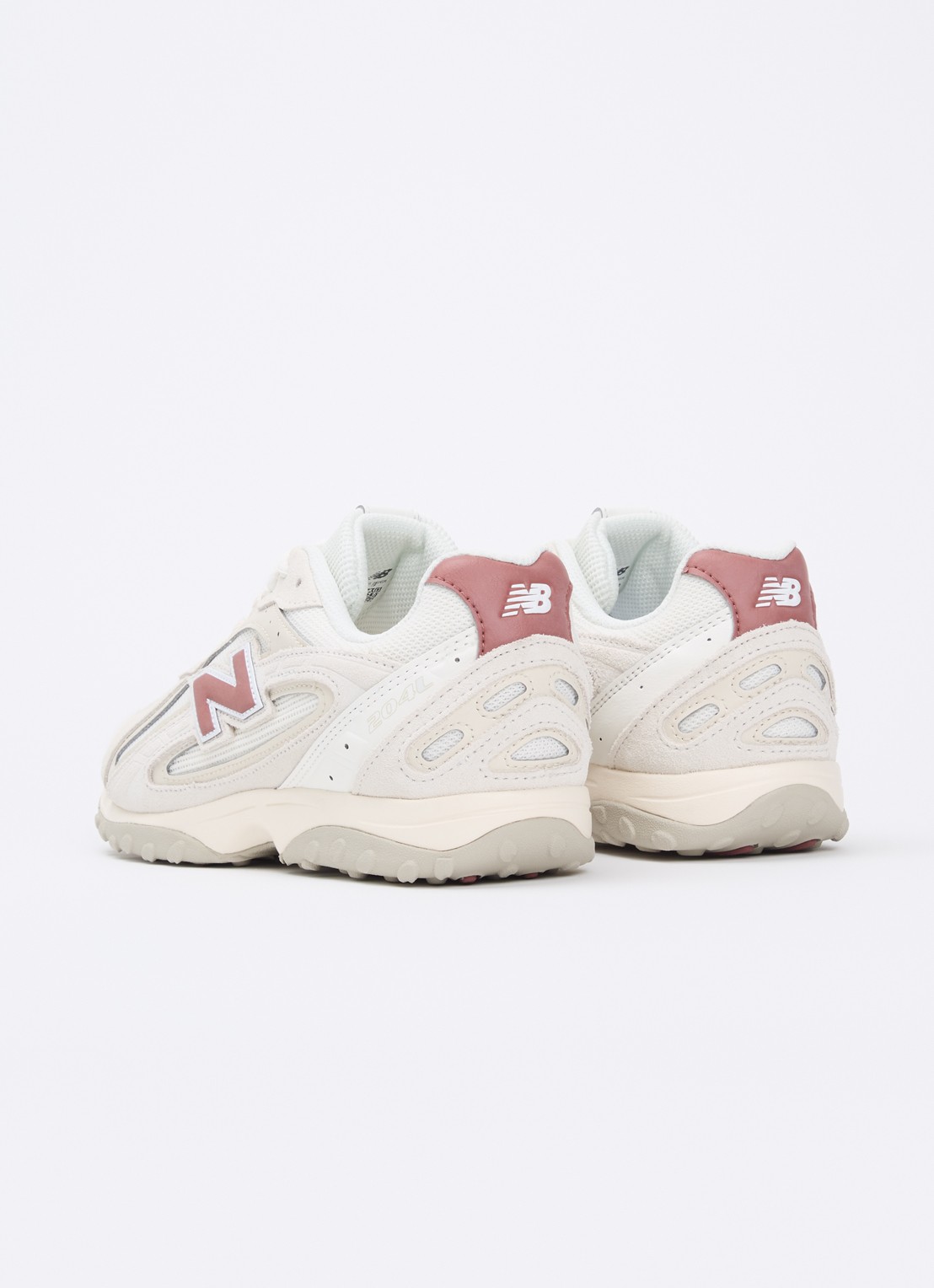 New Balance 204L sneaker met mesh details - achterkant 5 gebroken wit