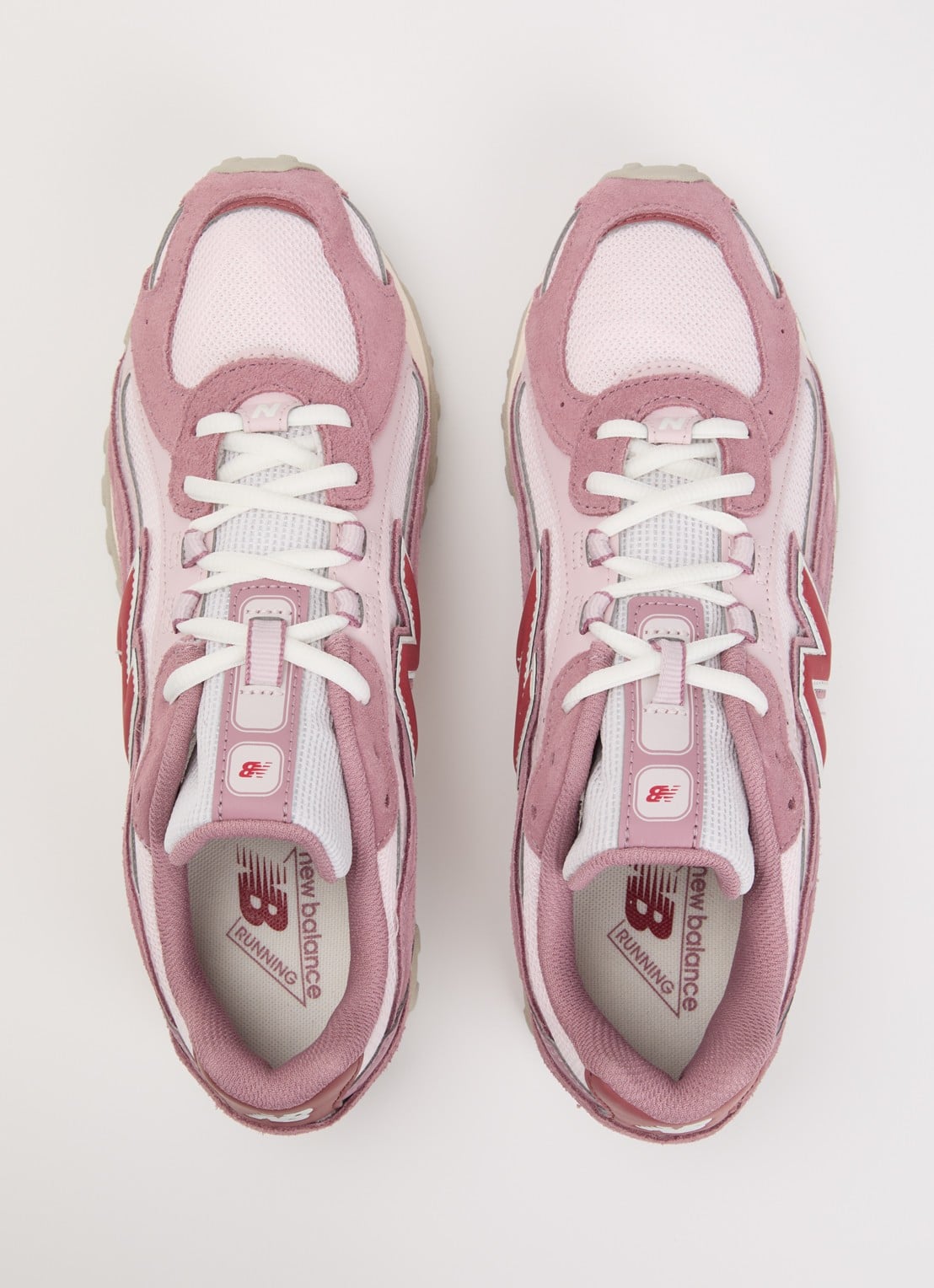 New Balance 204L sneaker van mesh met logo - detail 2 roze