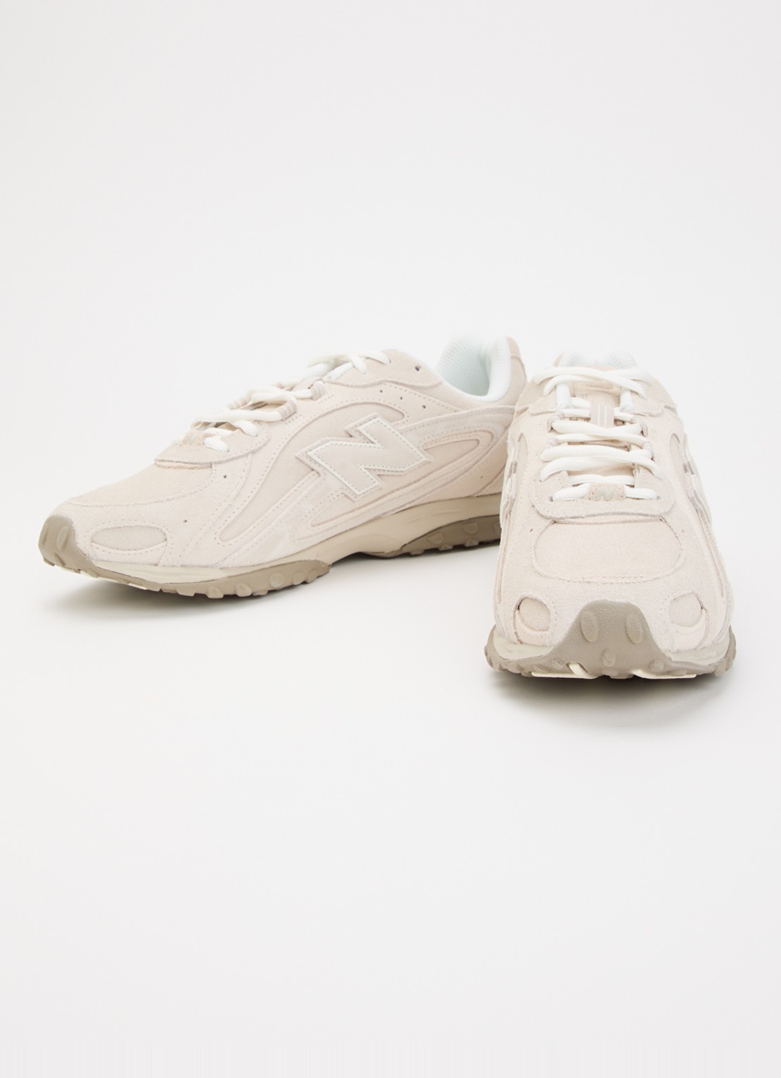 New Balance 204L sneaker van suède - detail beige