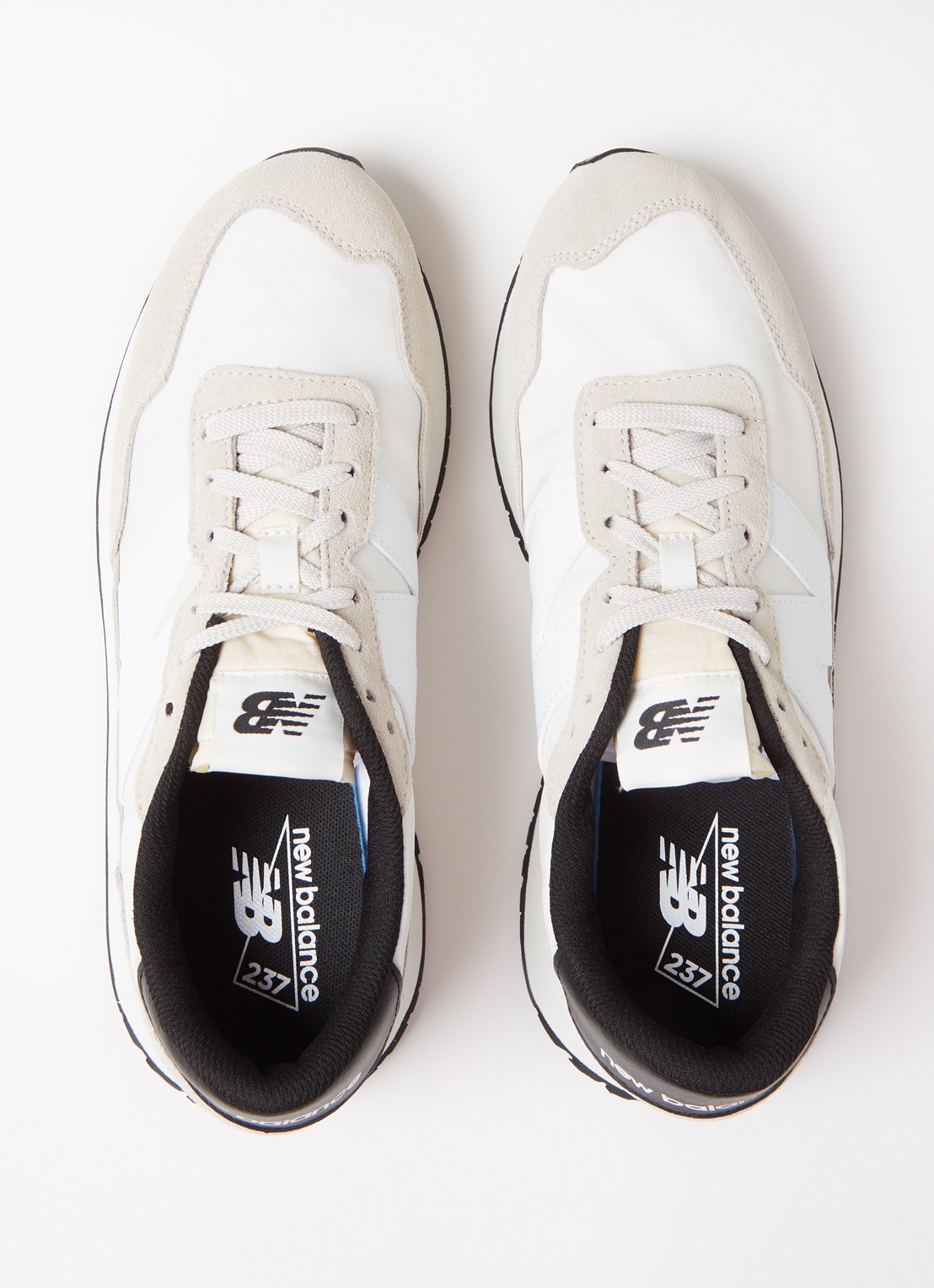 New Balance 237 sneaker met suède details - detail 4 beige