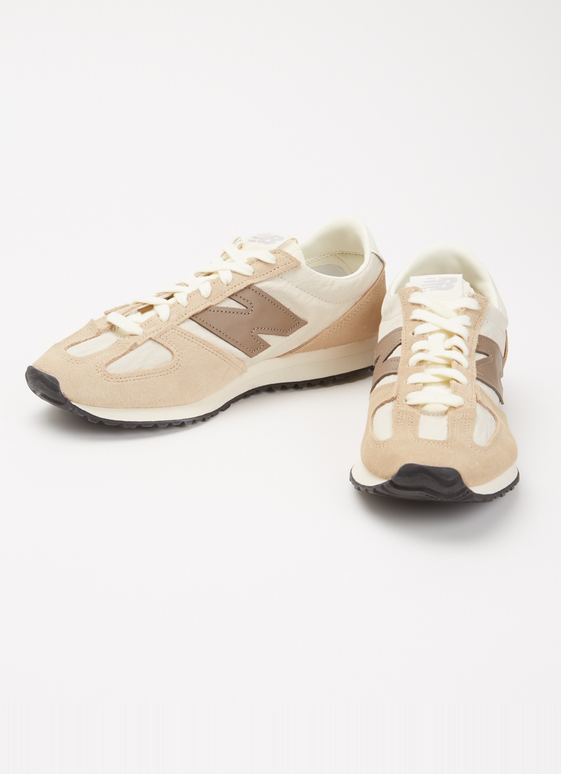New Balance 471 sneaker met suède details - detail 4 beige