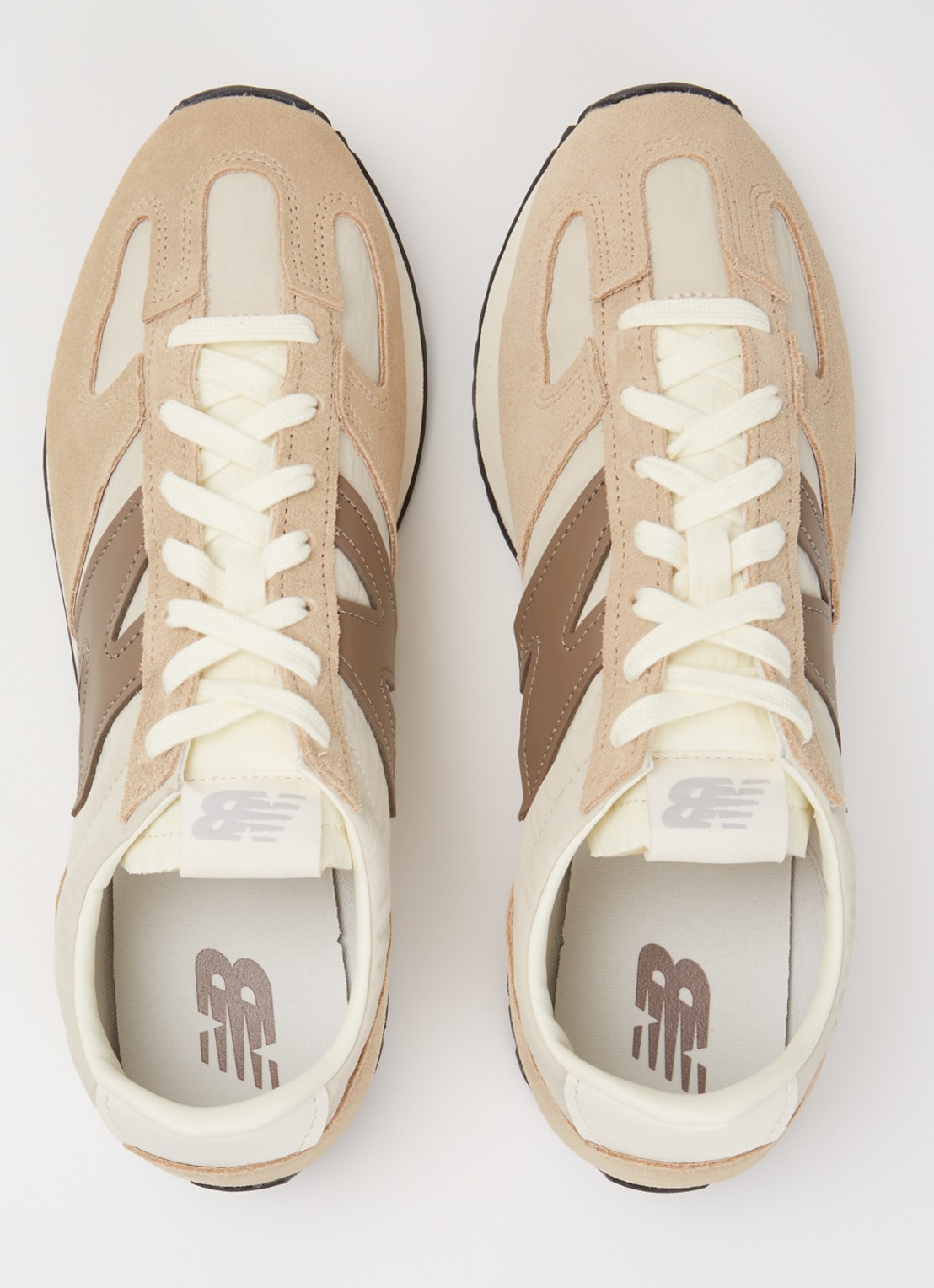 New Balance 471 sneaker met suède details - detail 5 beige