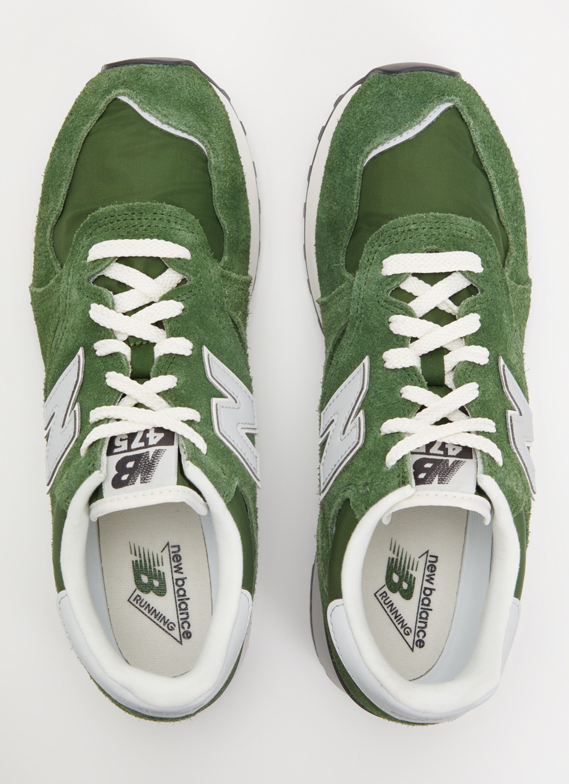 New Balance 475 sneaker met suède details - detail 4 groen