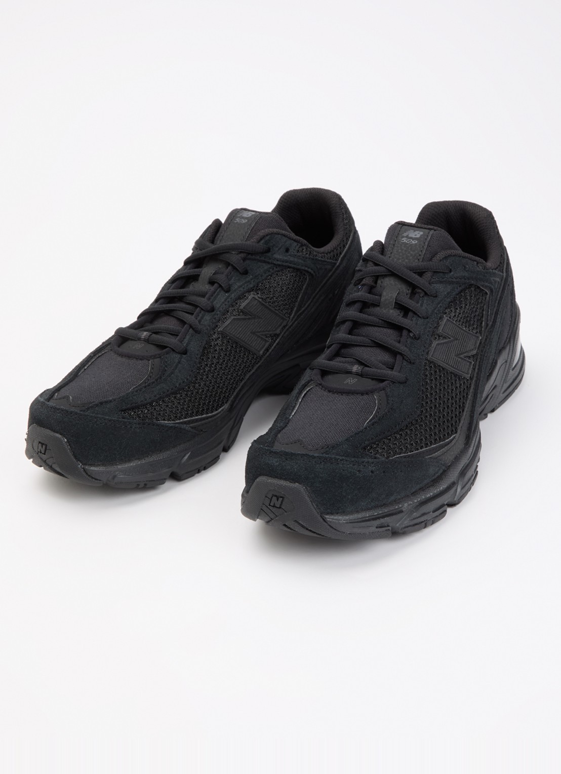 New Balance 509 sneaker met mesh details - detail 2 zwart