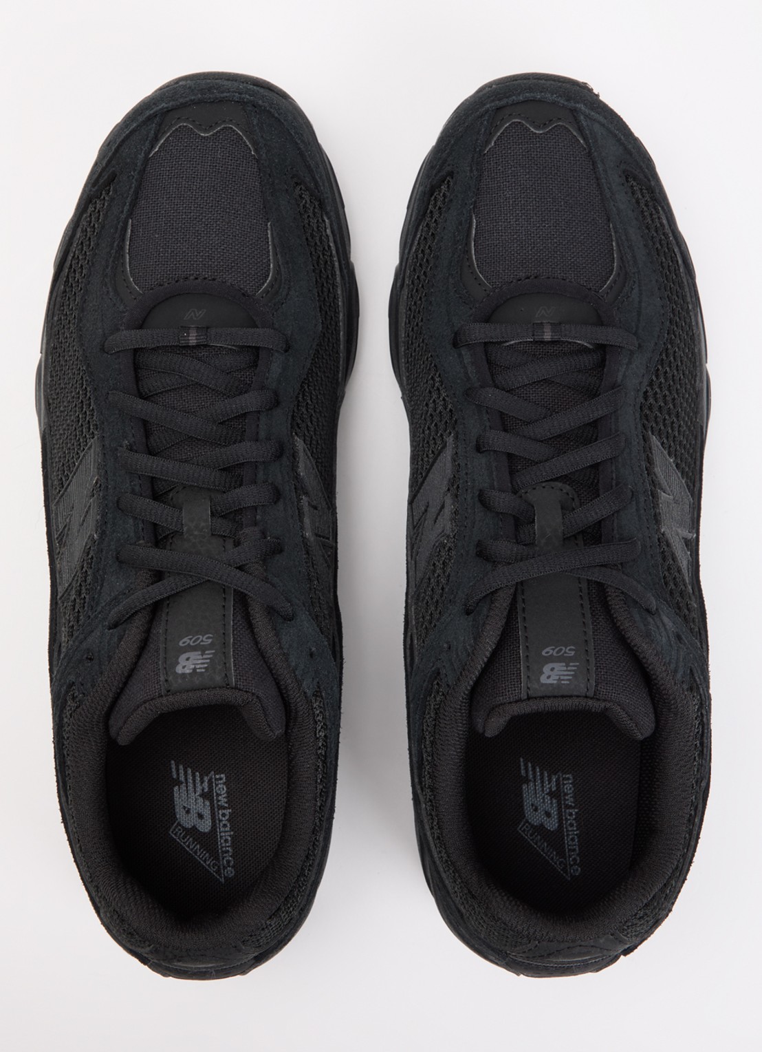 New Balance 509 sneaker met mesh details - detail 3 zwart