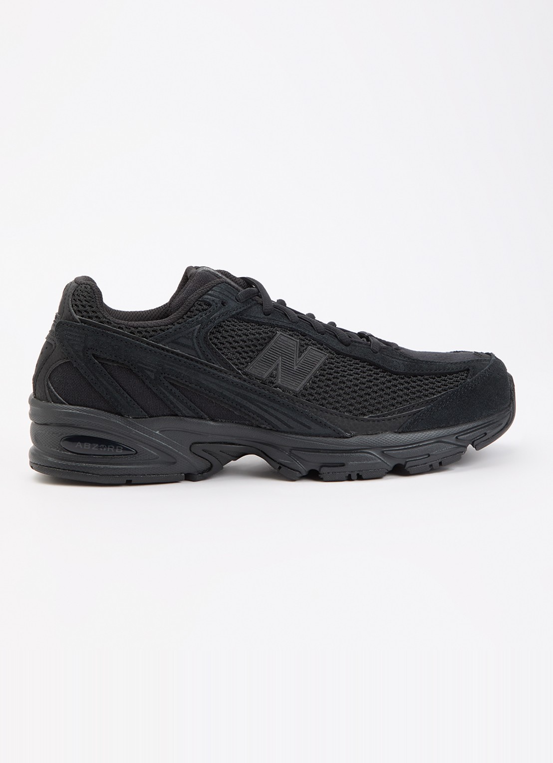 New Balance 509 sneaker met mesh details - voorkant 5 zwart