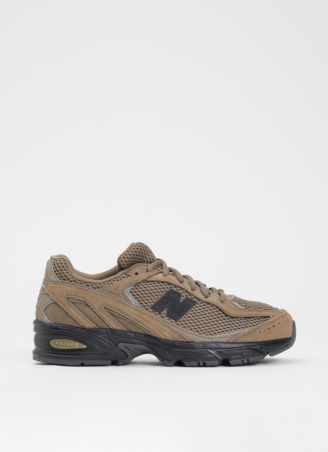 New Balance 509 sneaker met suède details - voorkant 4 bruin