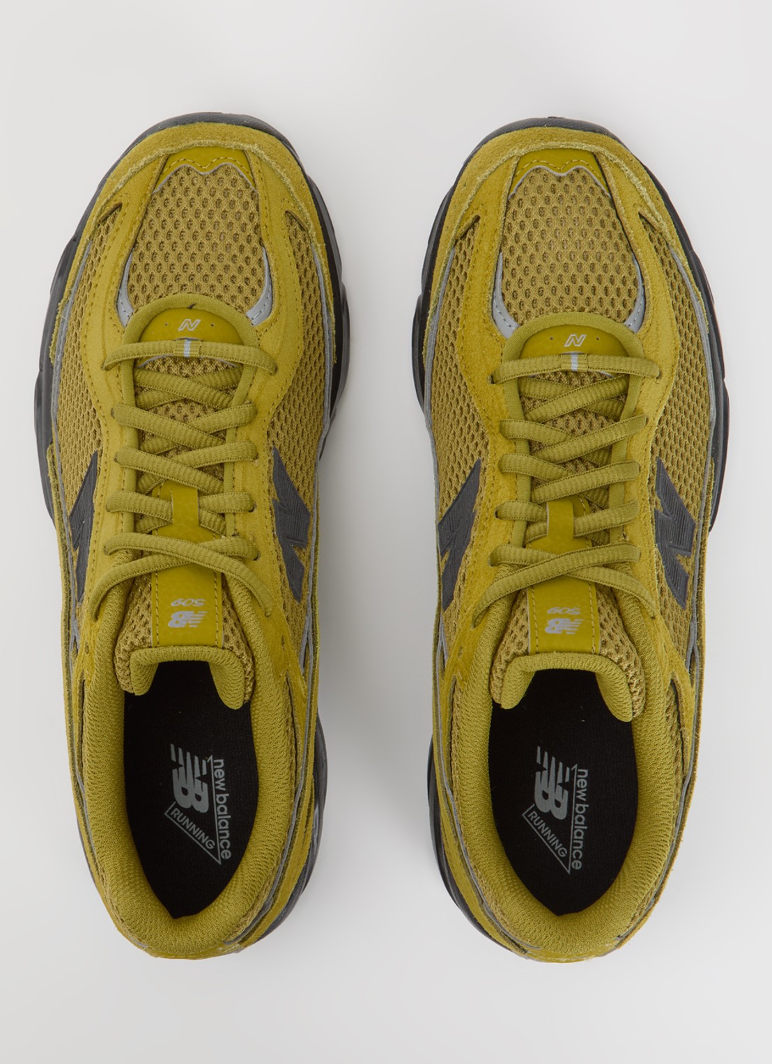 New Balance 509 sneaker van mesh met logo - detail 5 mosgroen