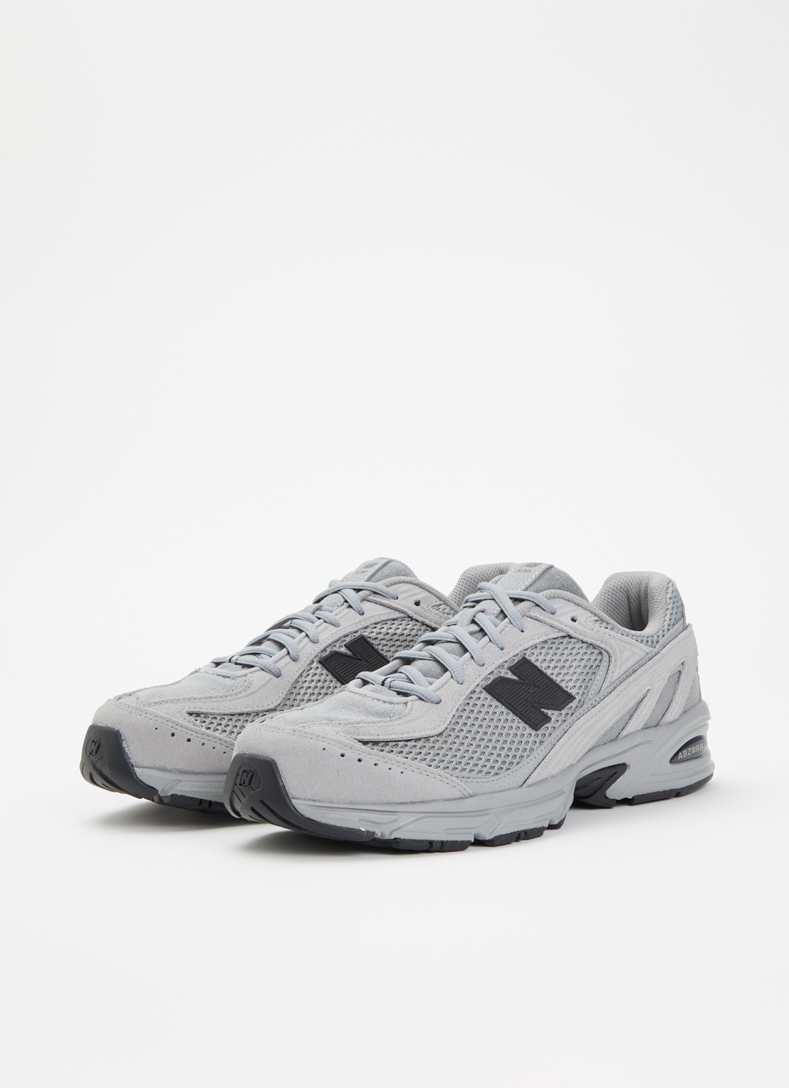 New Balance 509 sneaker van suède met mesh details  - detail 2 grijs