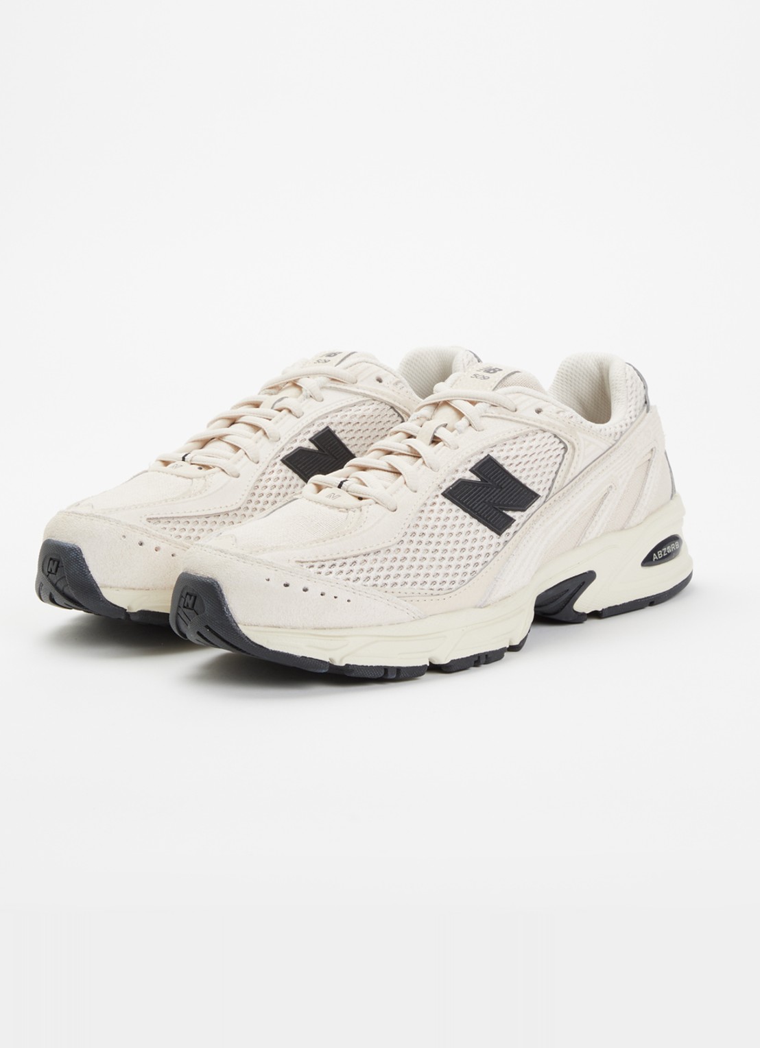 New Balance 509 sneaker van suède met mesh details  - detail 4 beige