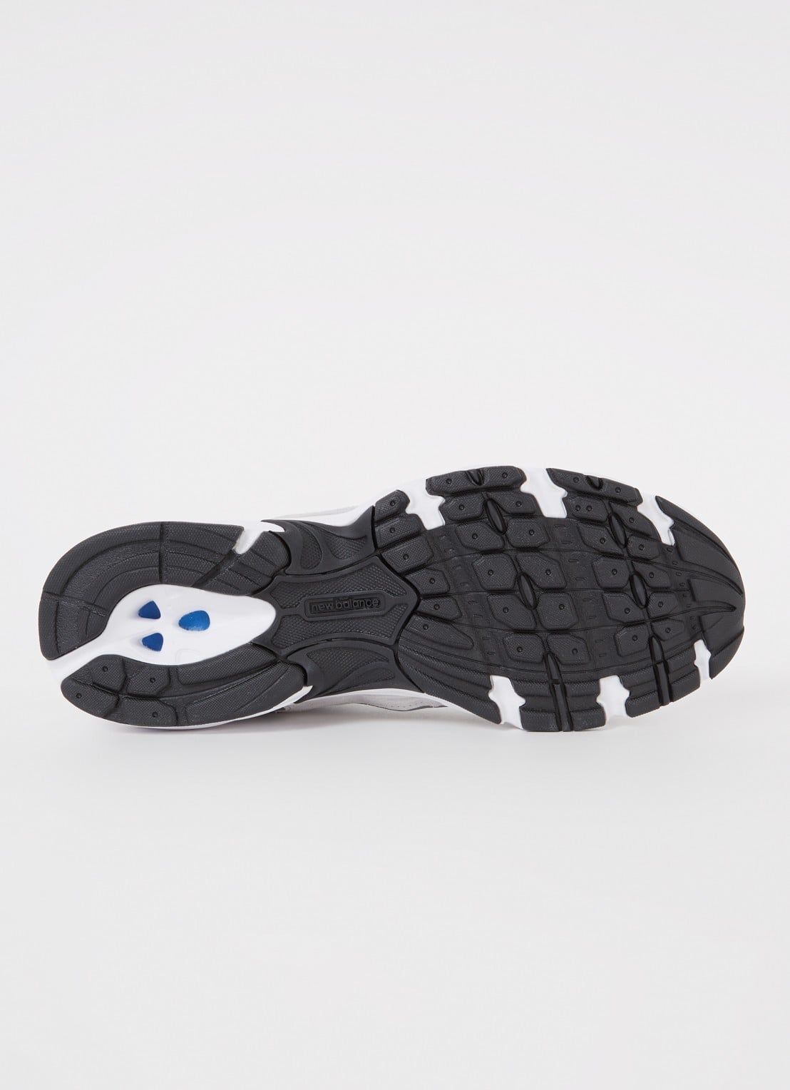 New Balance 530 sneaker met leren details - detail 4 lichtgrijs