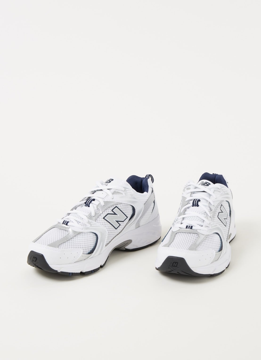 New Balance 530 sneaker met mesh details en metallic finish - MR530SG - detail 3 zilver