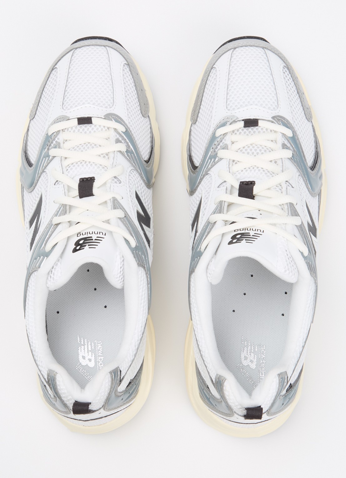 New Balance 530 sneaker met mesh details • Zilver • de Bijenkorf