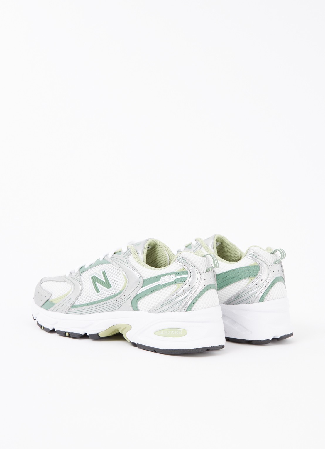 New Balance 530 sneaker met mesh details - achterkant 3 groen