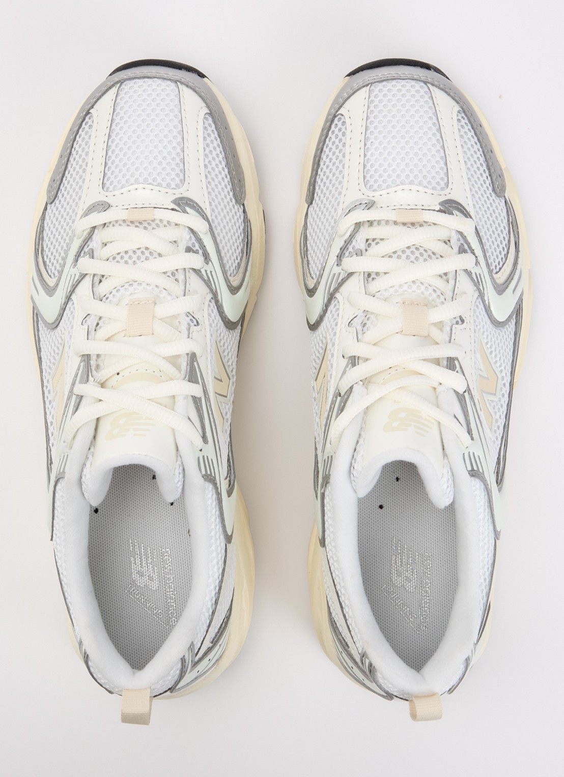 New Balance 530 sneaker met mesh details - detail 2 wit