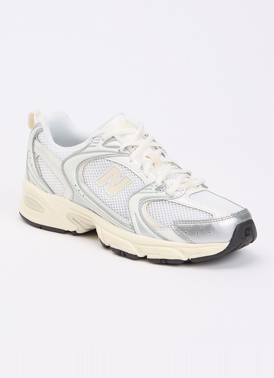 New Balance 530 sneaker met mesh details - voorkant 4 wit