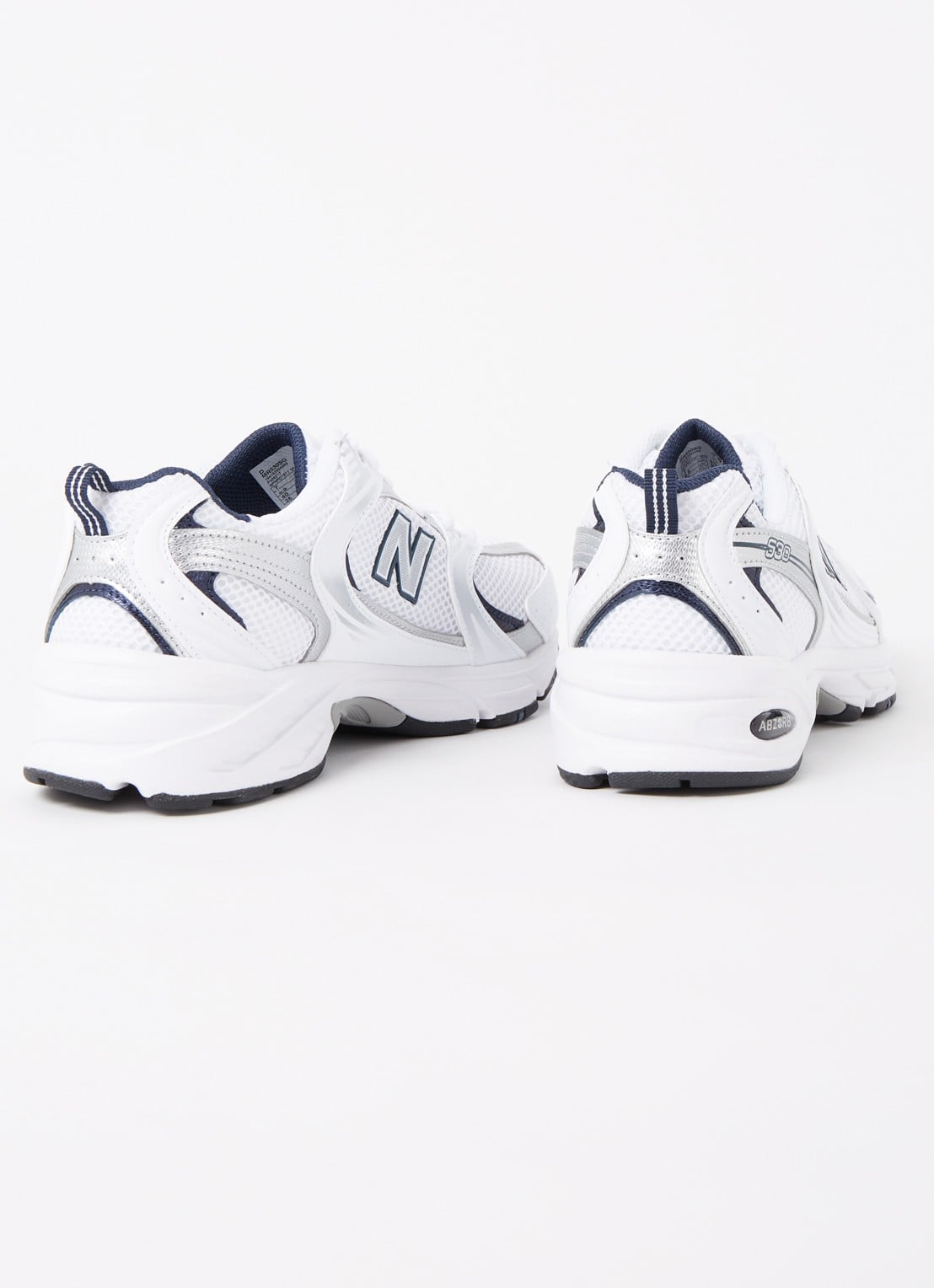 New Balance 530 sneaker met mesh details - detail 4 wit
