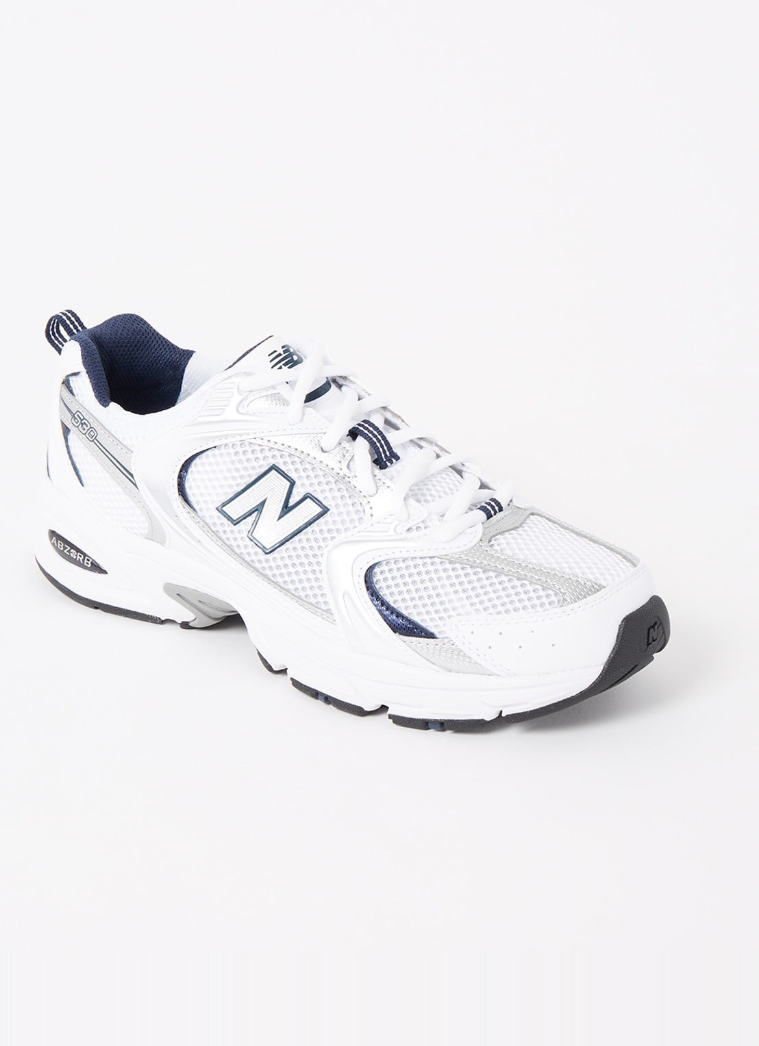 New Balance 530 sneaker met mesh details - voorkant 2 wit