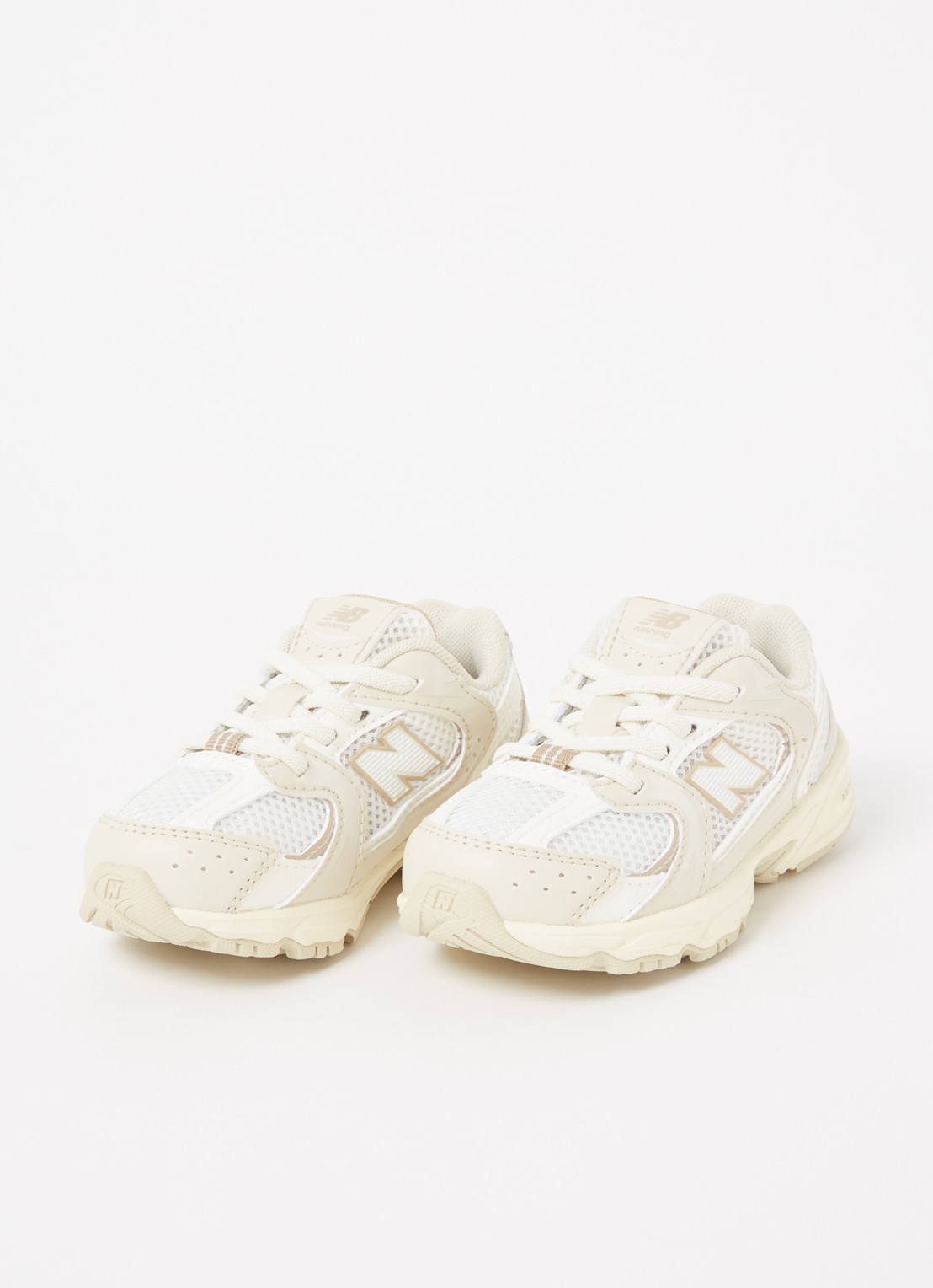New Balance 530 sneaker met mesh details  - voorkant 2 beige