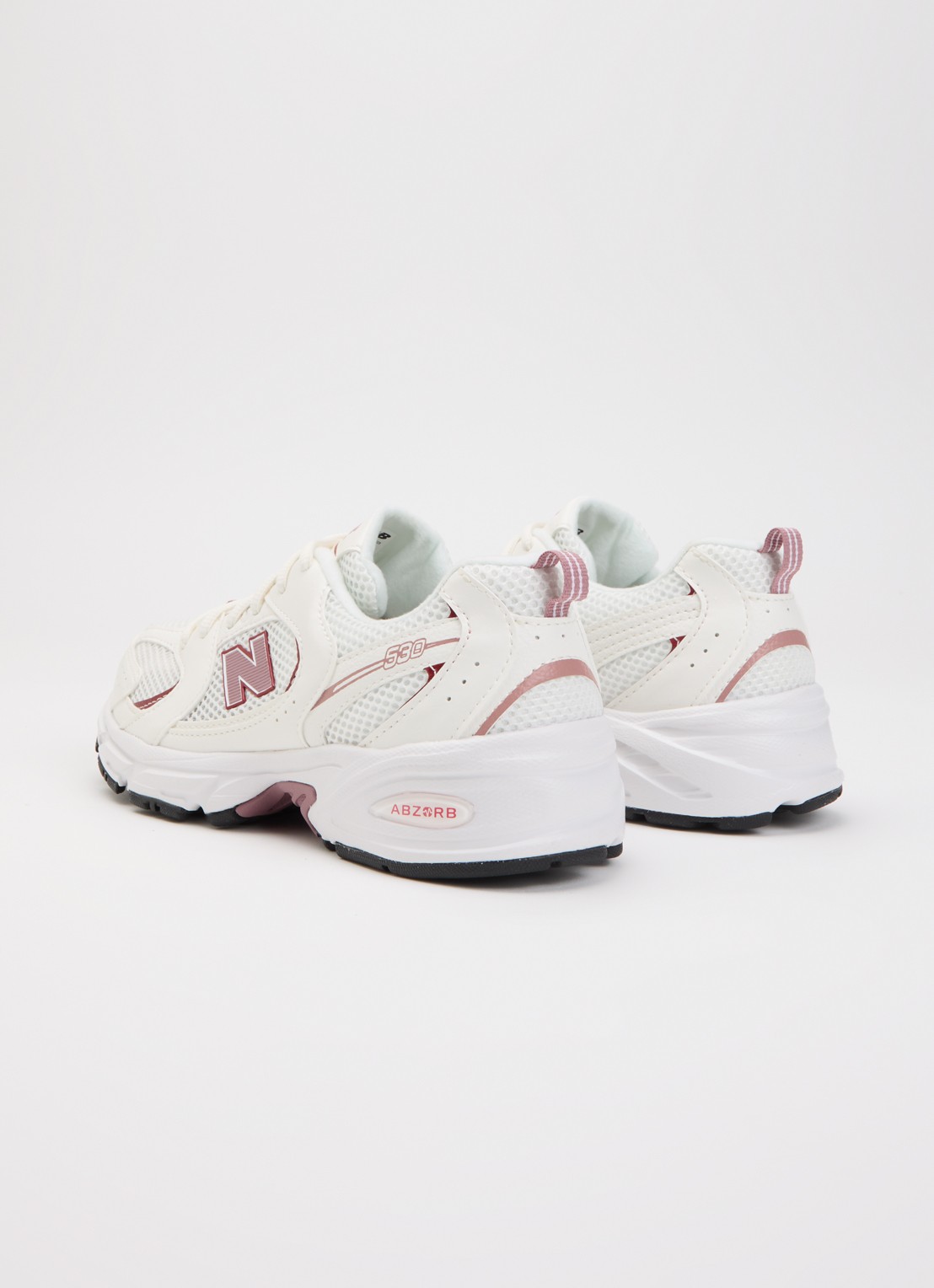 New Balance 530 sneaker met mesh details - achterkant 4 wit