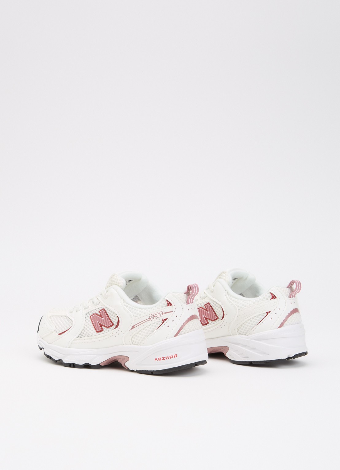 New Balance 530 sneaker met mesh details  - achterkant 3 wit