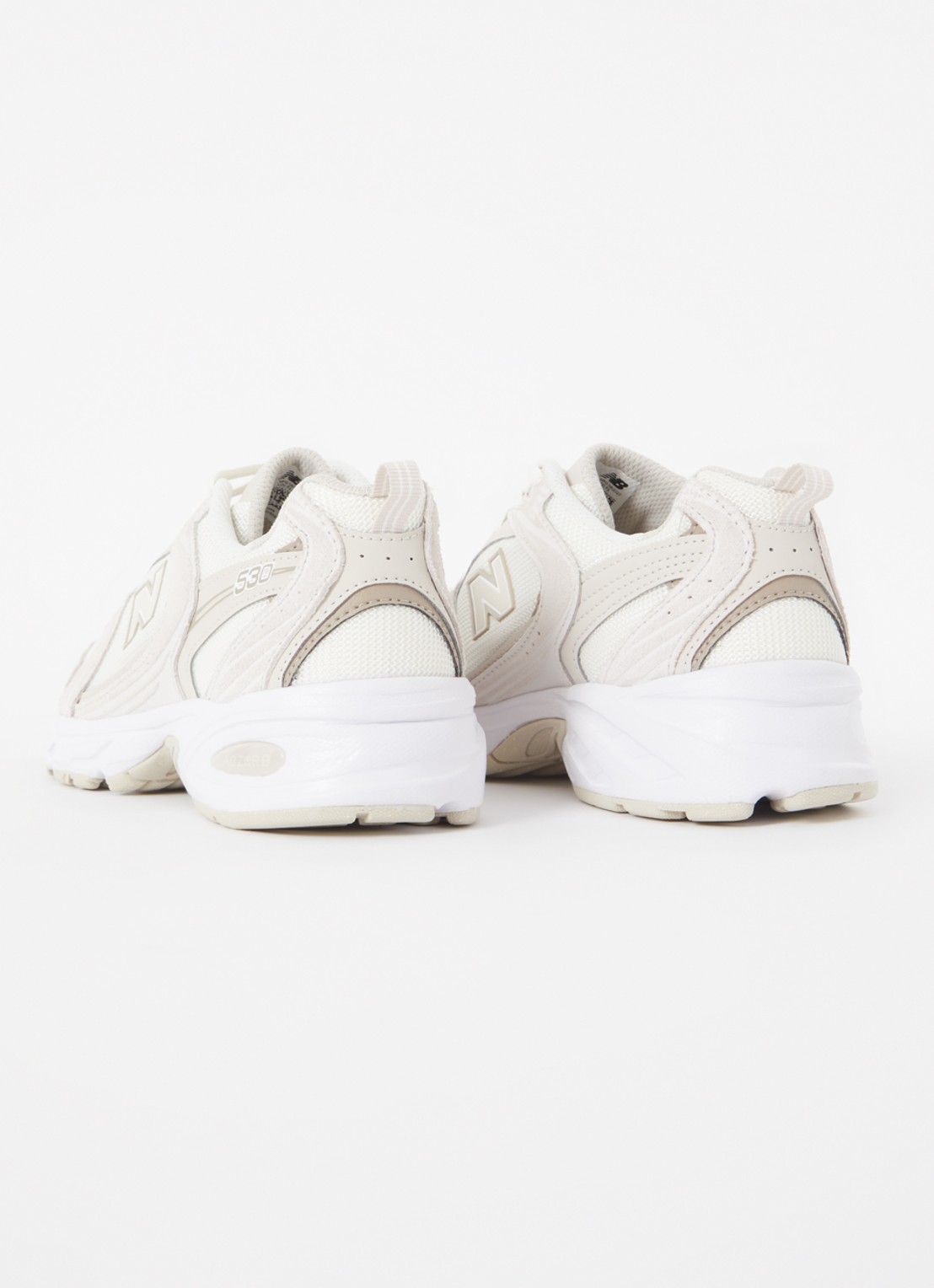 New Balance 530 sneaker met suède details - detail 2 beige