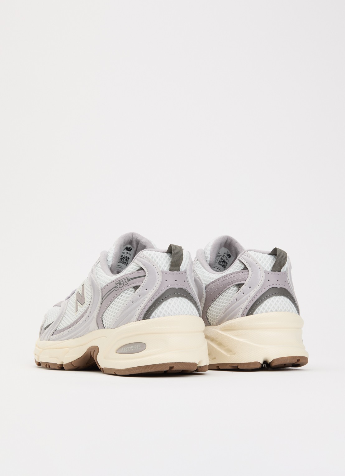 New Balance 530 sneaker van mesh met logo - achterkant 5 lila