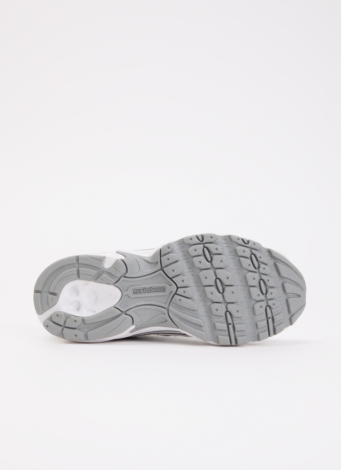New Balance 530 sneaker van mesh met logo - detail 3 grijs