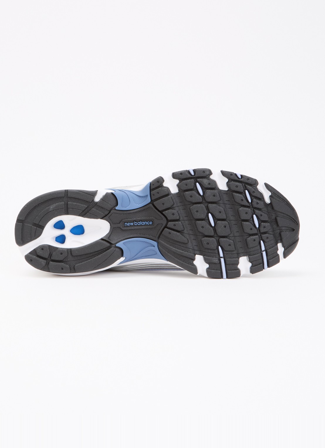 New Balance 530 sneaker van mesh met metallic details - detail 3 blauw