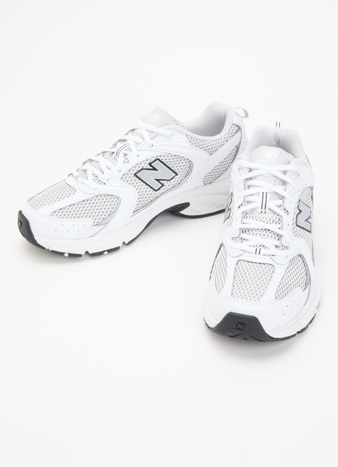 New Balance 530 sneaker van mesh - detail 2 wit