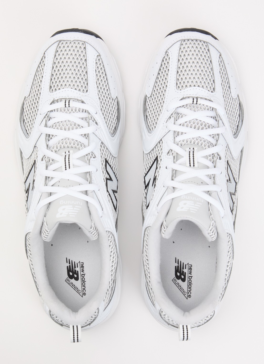 New Balance 530 sneaker van mesh - detail 3 wit