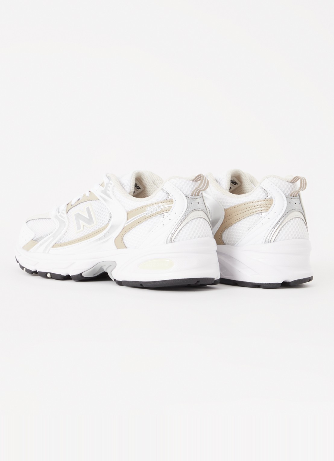 New Balance 530 sneaker van met mesh details - achterkant wit