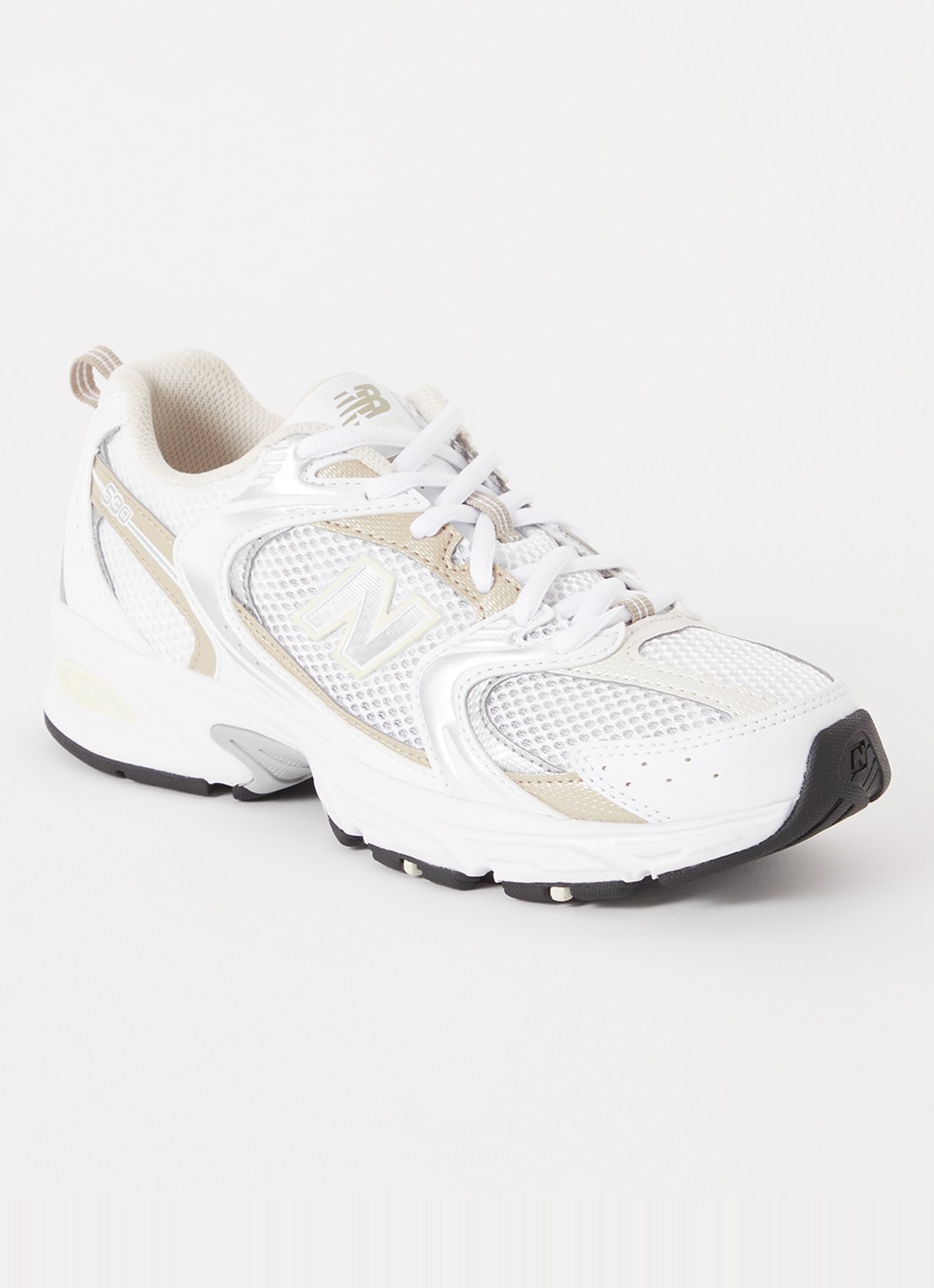 New Balance 530 sneaker van met mesh details - voorkant 2 wit