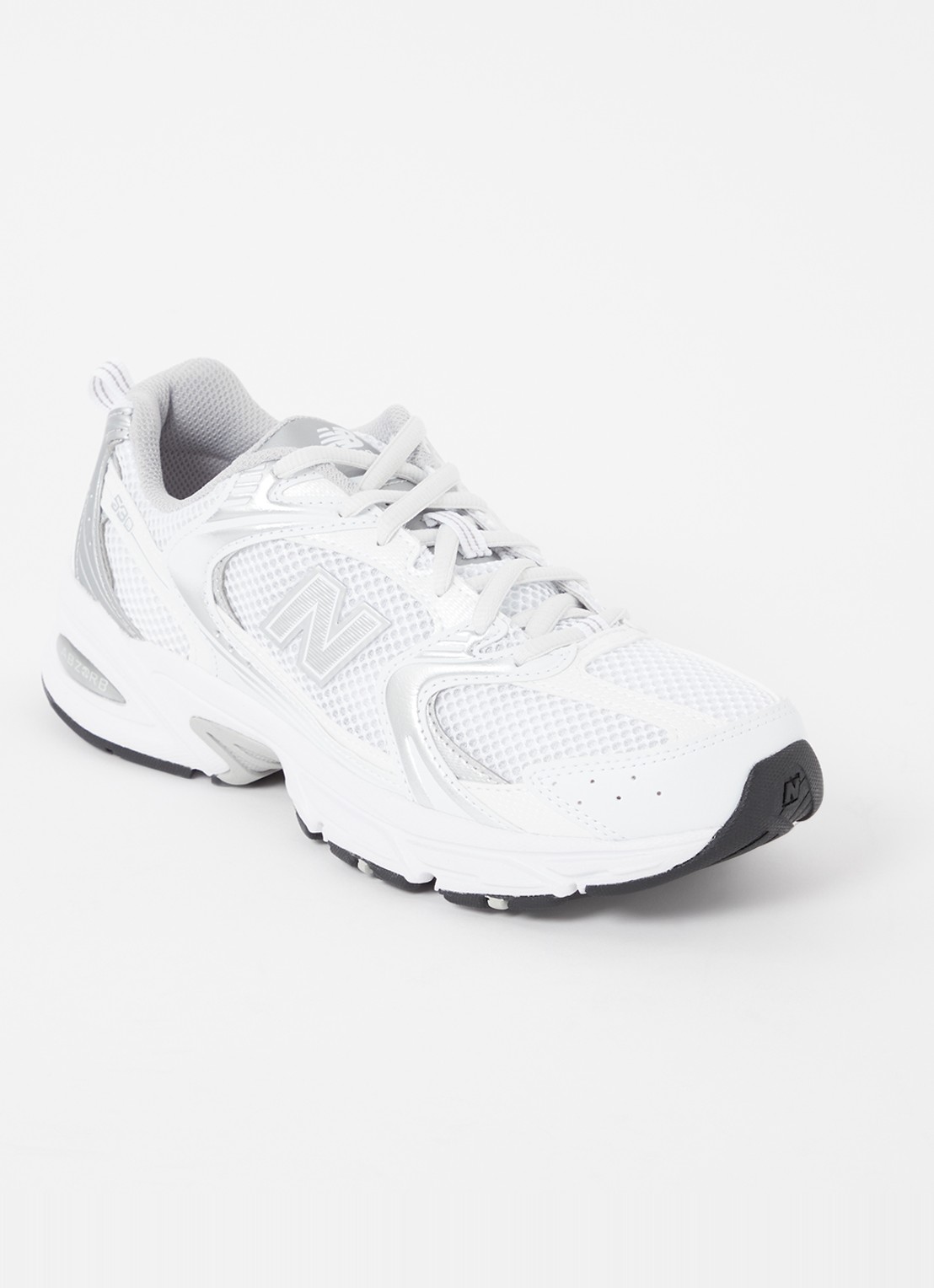 New Balance 530 sportschoen met mesh details  - voorkant 7 wit