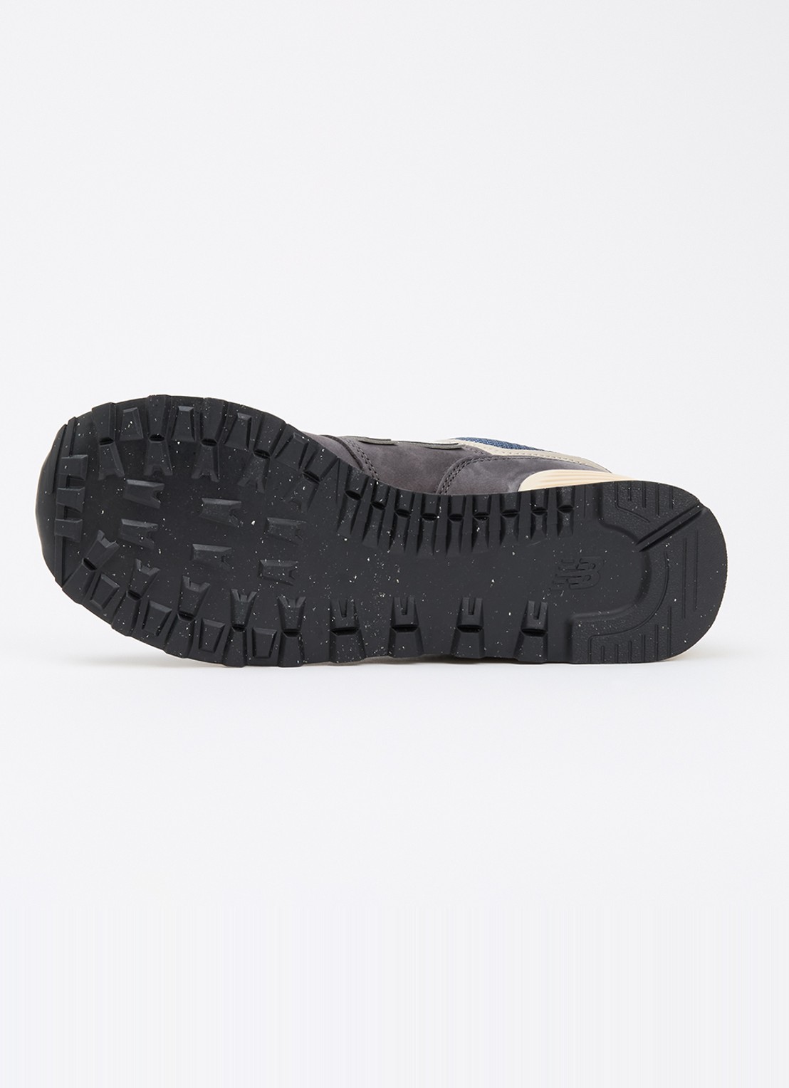 New Balance 574 sneaker van met suède en mesh details - detail 6 indigo
