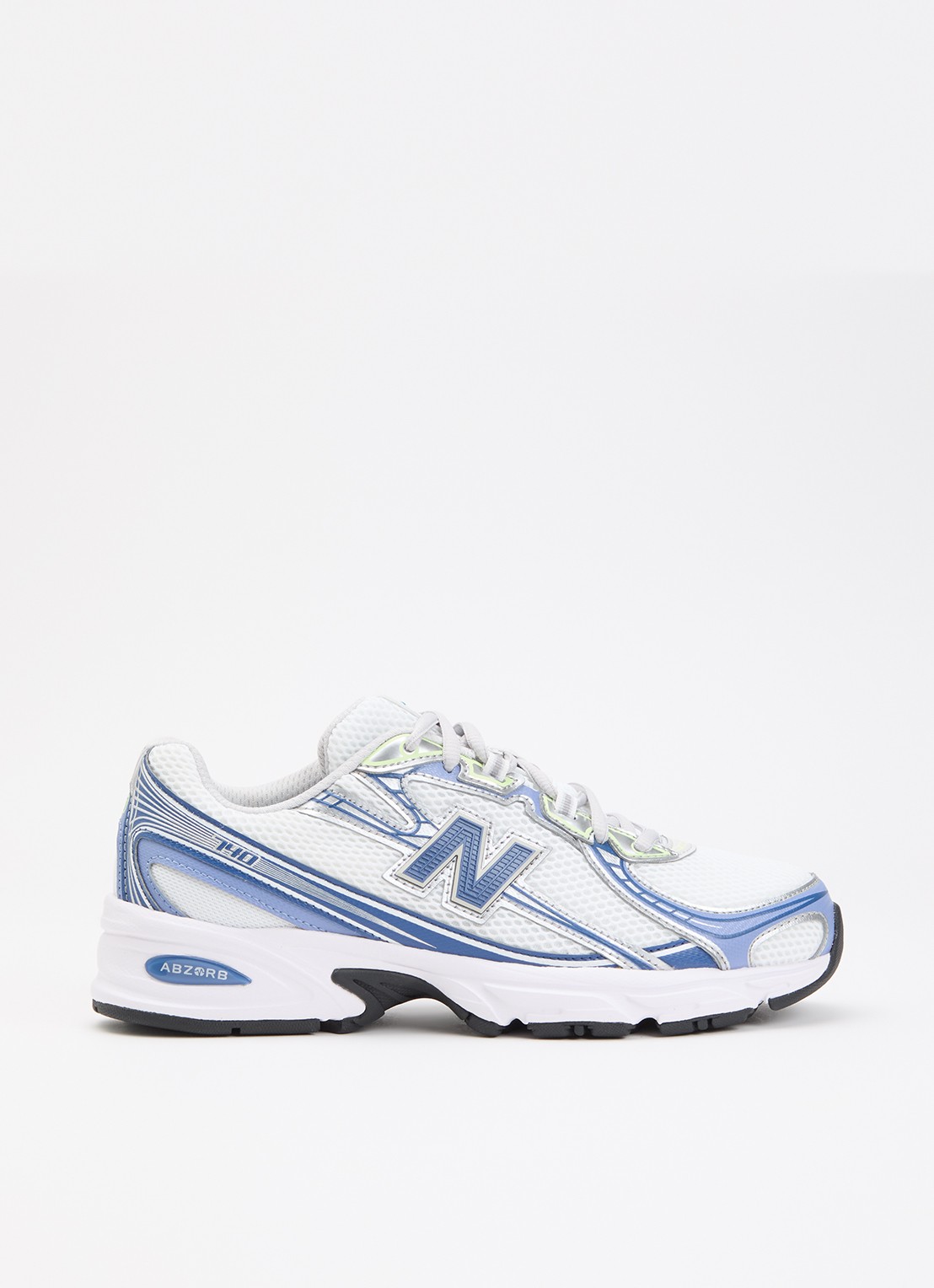 New Balance 740 sneaker met logo  - voorkant 2 blauw