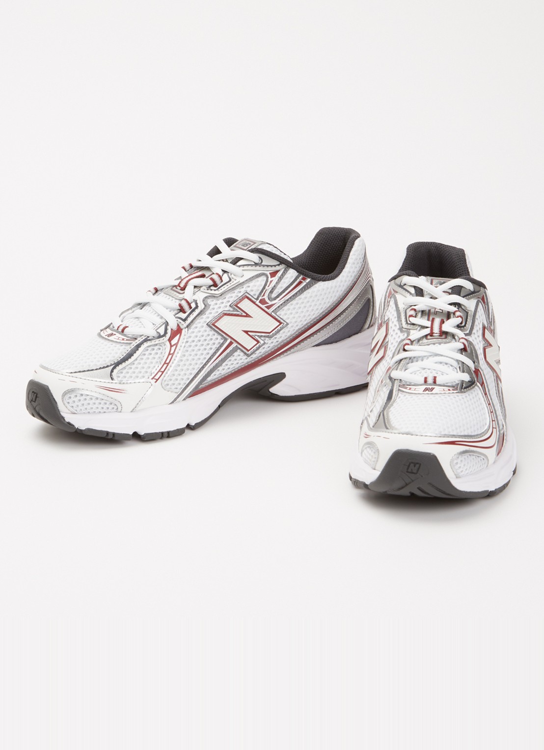 New Balance 740 sneaker met mesh details - detail 3 wit